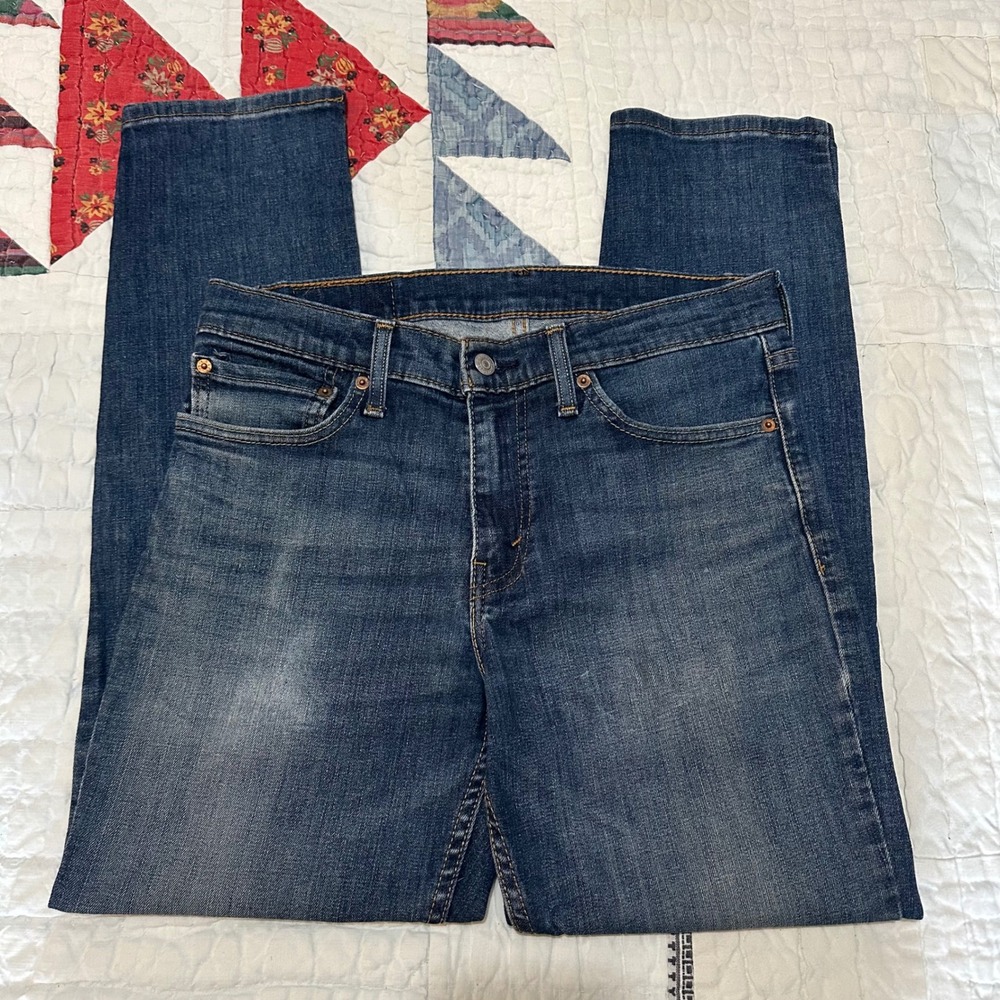 Levi's 511 Slim Fit Jeans Dark Wash Blue 31x30